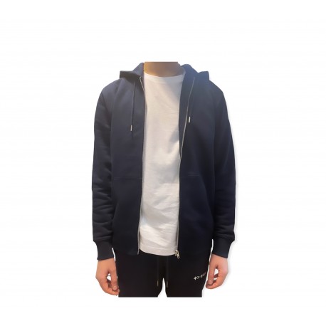 Veste Zippée à capuche 40-DEUX Navy