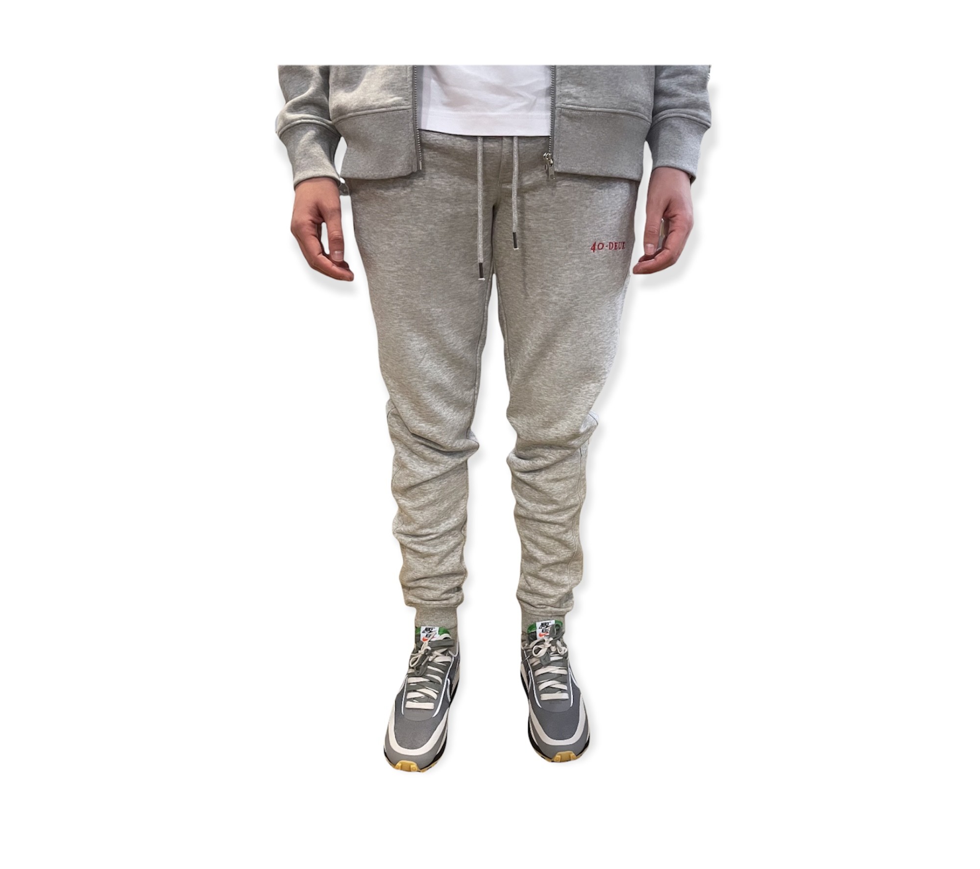 Pantalon de Jogging 40-DEUX Heather Grey